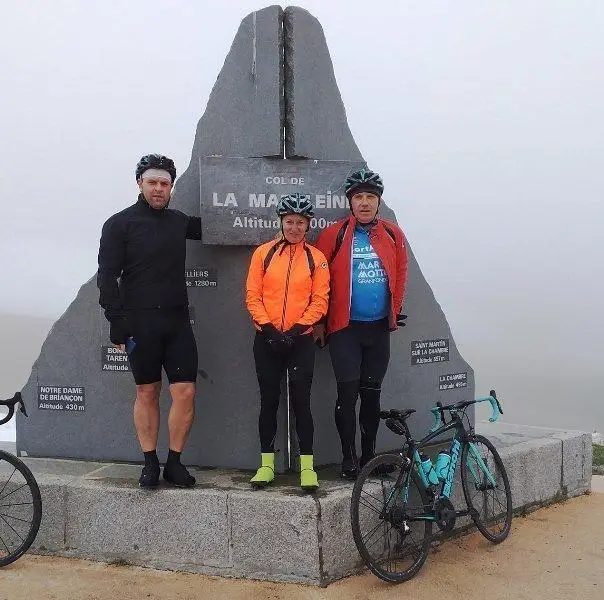 You have to get a selfie at the top of any Tour de France col