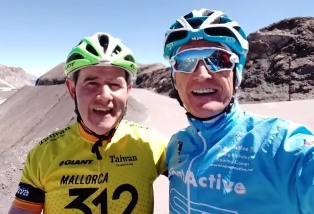 SportActive's Geneva to Nice Cycle - French Alps: at the top of col de la Bonette